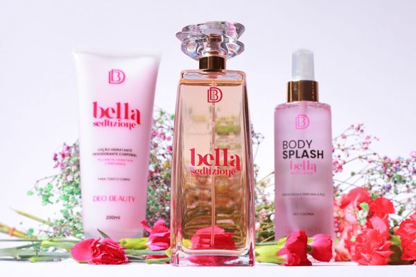 Kit Completo Bella Seduzione - (Perfume 100 ml + Hidratante 200 ml + Body Splash 200 ml)