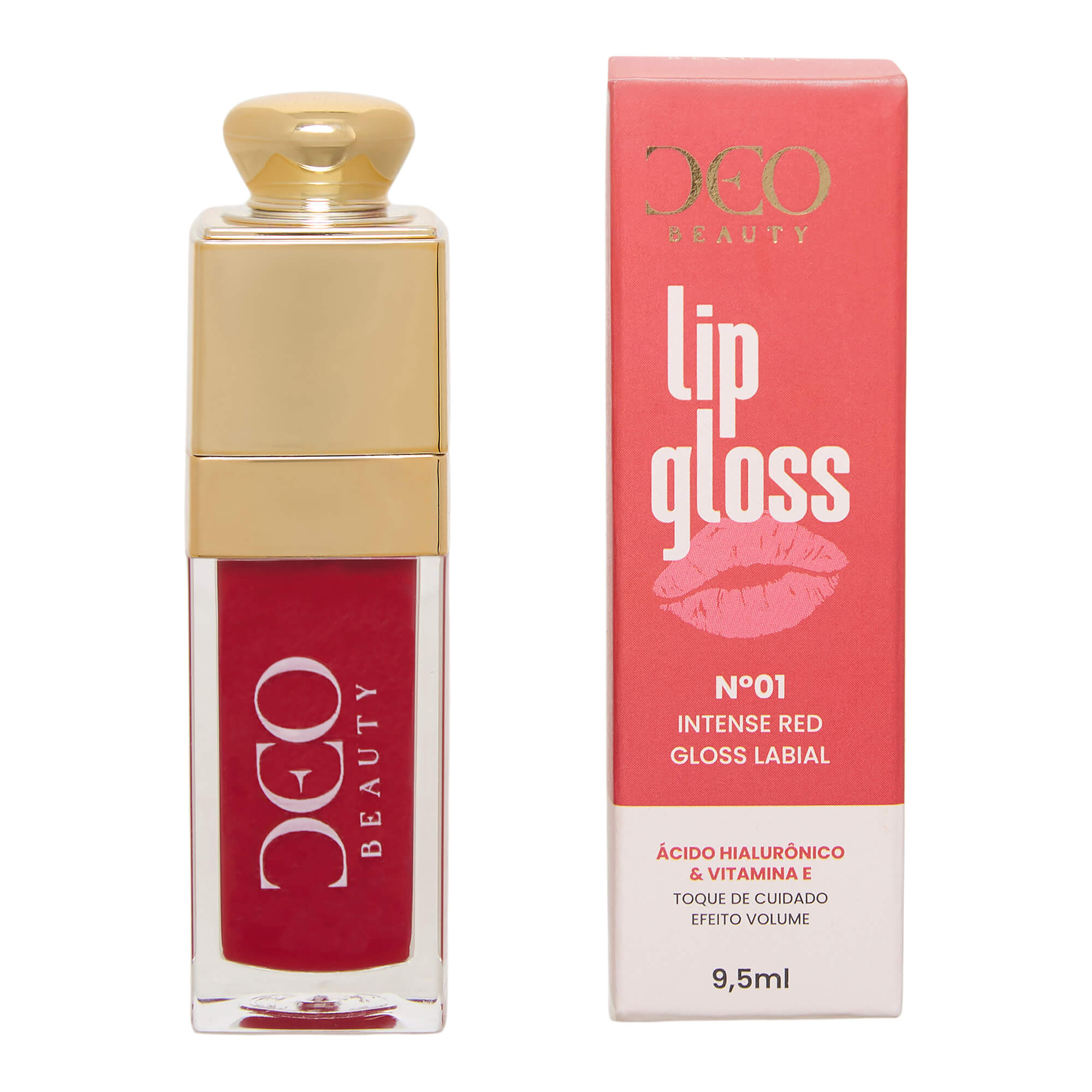 Kit Completo 4 Gloss Intense + 1 Lip Oil