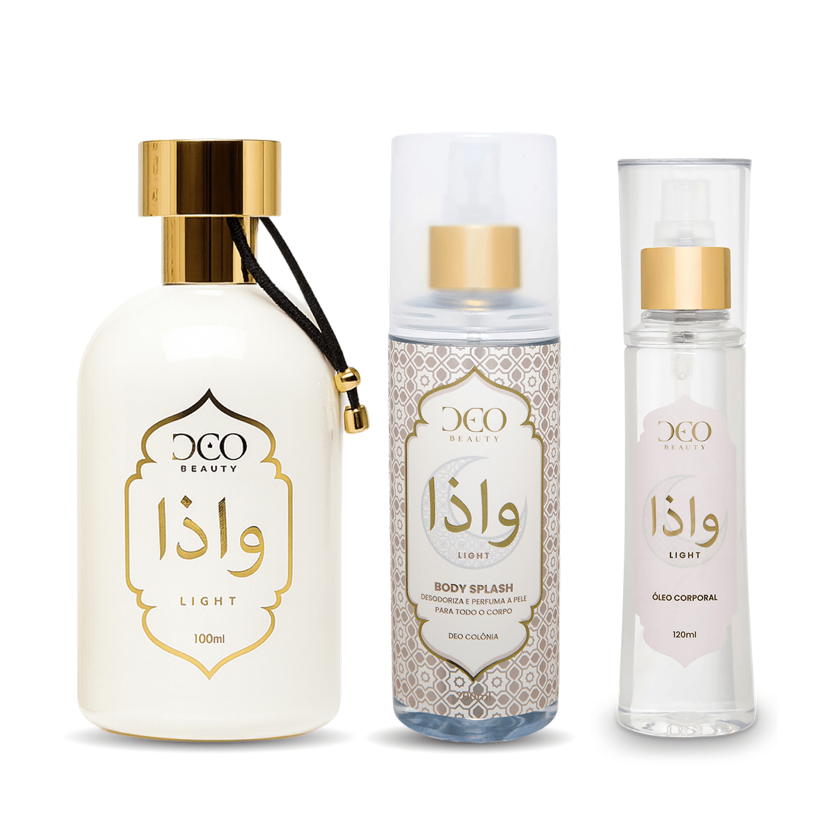 Kit completo E Se... Light - (Perfume + Óleo Corporal + Body Splash)
